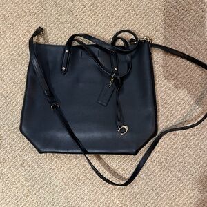 Coach Central Shopper Tote Black New in Bag